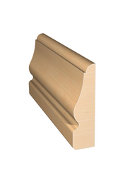 Three dimensional rendering of custom casing wood molding CAPL32 made by Public Lumber Company in Detroit.