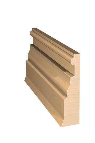 Three dimensional rendering of custom casing wood molding CAPL326 made by Public Lumber Company in Detroit.