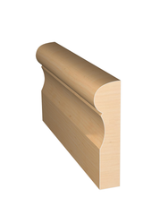 Three dimensional rendering of custom casing wood molding CAPL328 made by Public Lumber Company in Detroit.