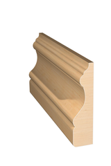 Three dimensional rendering of custom casing wood molding CAPL33 made by Public Lumber Company in Detroit.