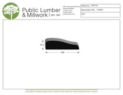 13/16"x3" Casing CAPL330