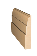 Three dimensional rendering of custom casing wood molding CAPL3341 made by Public Lumber Company in Detroit.