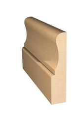 Three dimensional rendering of custom casing wood molding CAPL33411 made by Public Lumber Company in Detroit.