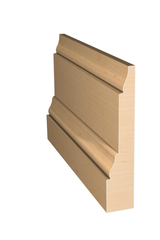 Three dimensional rendering of custom casing wood molding CAPL33415 made by Public Lumber Company in Detroit.