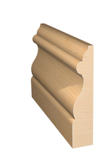 Three dimensional rendering of custom casing wood molding CAPL33416 made by Public Lumber Company in Detroit.
