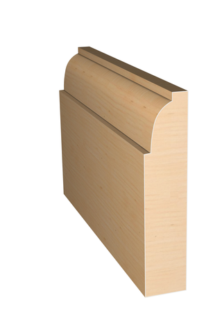 Three dimensional rendering of custom casing wood molding CAPL3346 made by Public Lumber Company in Detroit.