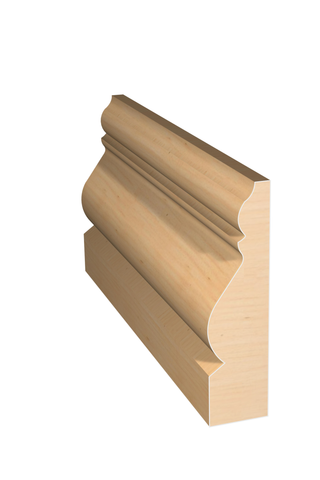 Three dimensional rendering of custom casing wood molding CAPL36 made by Public Lumber Company in Detroit.