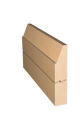 Three dimensional rendering of custom edge profile wood molding SKPL42 made by Public Lumber Company in Detroit.