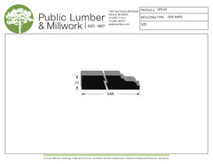 3/4" Edge Profile Moulding SKPL83