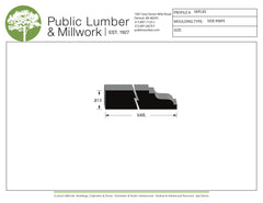 13/16" Edge Profile Moulding SKPL85