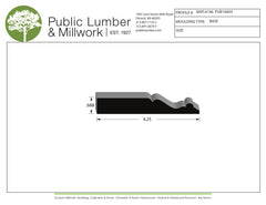 11/16"x4-1/4" Base BAPL4146