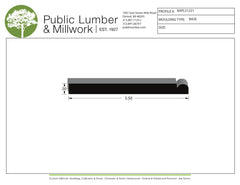 1/2"x5-1/2" Base BAPL51221