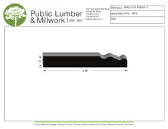 3/4"x5-1/2" Base BAPL51233