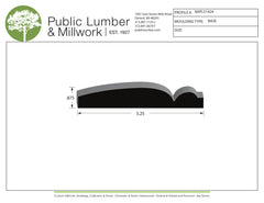 7/8"x5-1/4" Base BAPL51424