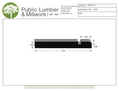 5/8"x5-1/4" Base BAPL5142