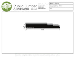 5/8"x5" Base BAPL54