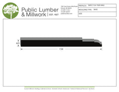 5/8"x7-1/2" Base BAPL7124