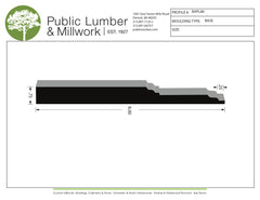 3/4"x8" Base BAPL86