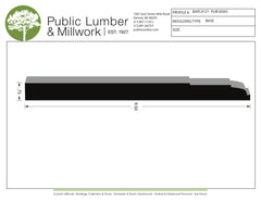 3/4"x9-1/2" Base BAPL9121