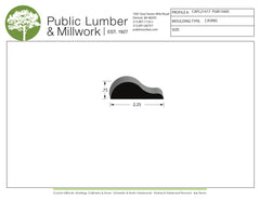3/4"x2-1/4"  Casing CAPL21417