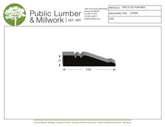 3/4"x3-1/2"  Casing CAPL31220