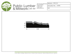 3/4"x3-1/2"  Casing CAPL3122